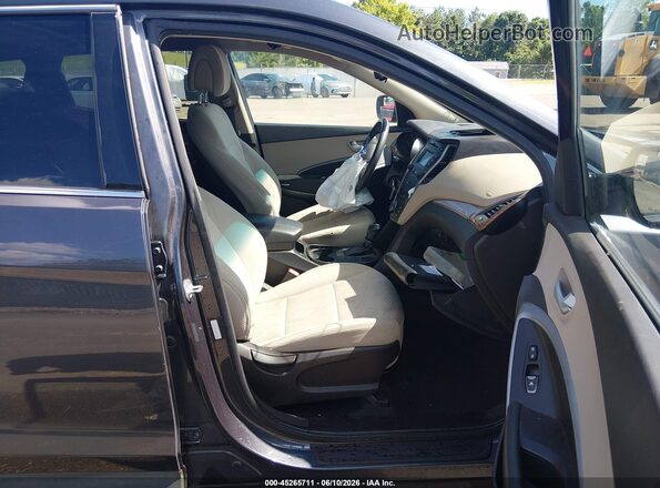 5XYZU3LBXGG337080 2016 HYUNDAI SANTA FE SPORT Gray Front interior view