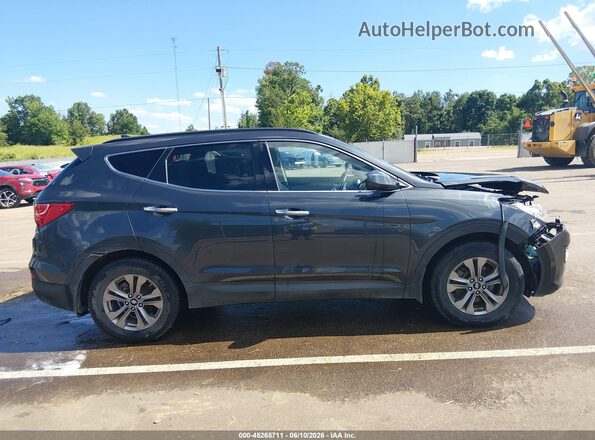 5XYZU3LBXGG337080 2016 HYUNDAI SANTA FE SPORT Gray Rear interior view
