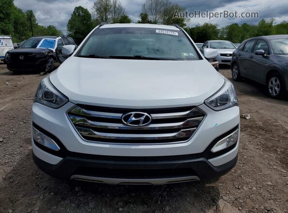 5XYZU3LBXGG370838 2016 HYUNDAI SANTA White Widok z przodu