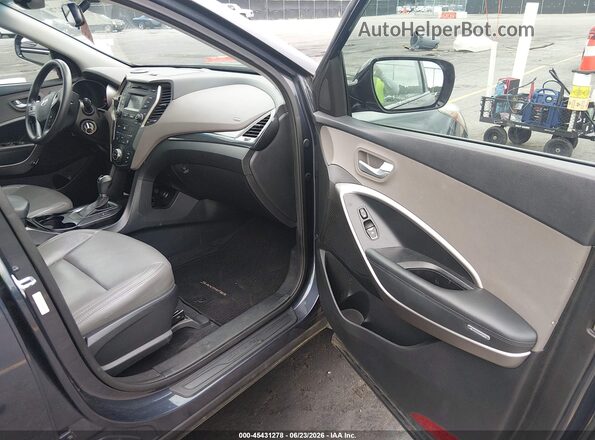 5XYZU3LBXGG371200 2016 HYUNDAI SANTA FE SPORT Blue Вид салону спереду