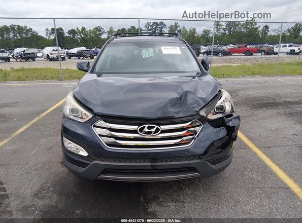 5XYZU3LBXGG371200 2016 HYUNDAI SANTA FE SPORT Blue Вид щитка приладів