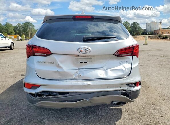 5XYZU3LBXHG445345 2017 HYUNDAI SANTA Серебряный Вид сзади