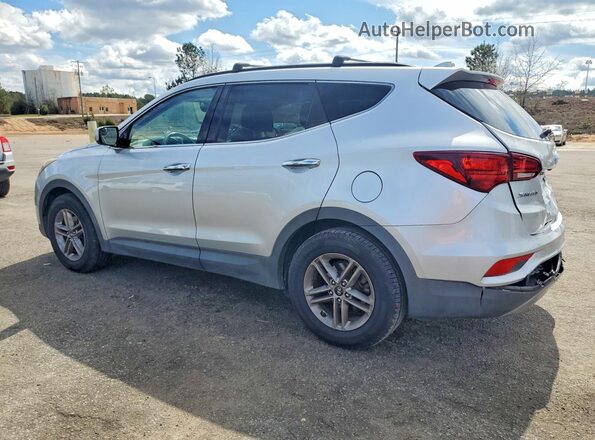 5XYZU3LBXHG445345 2017 HYUNDAI SANTA Серебряный Задняя левая четверть