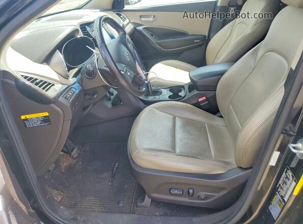 5XYZU3LBXHG481682 2017 HYUNDAI SANTA Черный 