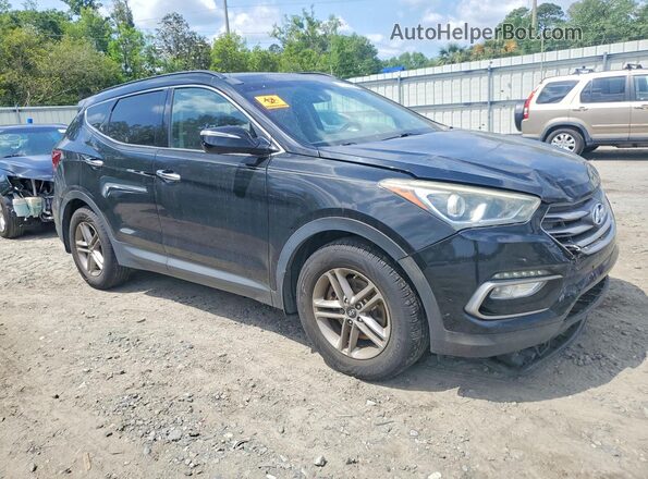 5XYZU3LBXHG481682 2017 HYUNDAI SANTA Черный 
