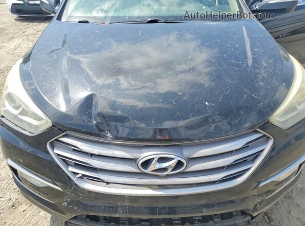 5XYZU3LBXHG481682 2017 HYUNDAI SANTA Черный 