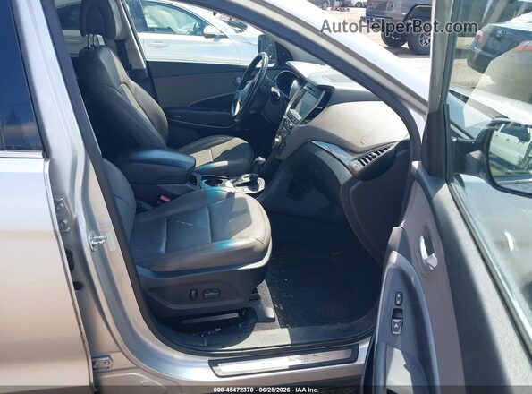 5XYZU3LBXHG491497 2017 HYUNDAI SANTA FE SPORT Silver Widok wnętrza z przodu