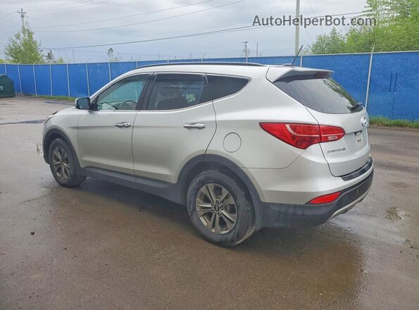 5XYZUDLA5GG366161 2016 HYUNDAI SANTA Silver Tył lewy