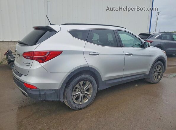 5XYZUDLA5GG366161 2016 HYUNDAI SANTA Silver Tył prawy