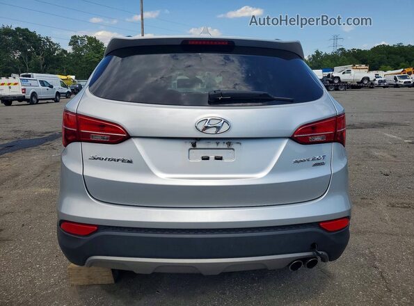 5XYZUDLA7GG309136 2016 HYUNDAI SANTA Silver Vista trasera