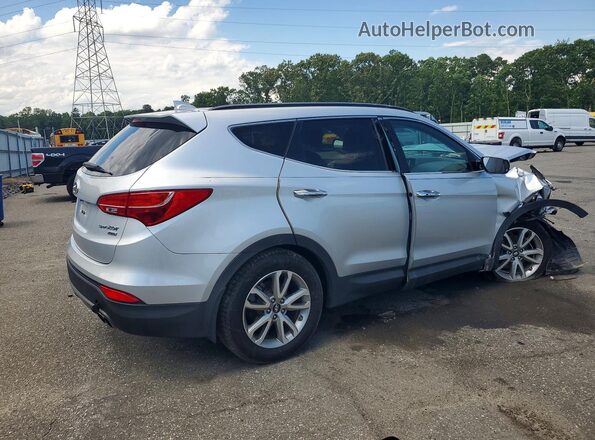 5XYZUDLA7GG309136 2016 HYUNDAI SANTA Silver Trasero derecho