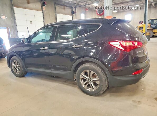 5XYZUDLB0GG313957 2016 HYUNDAI SANTA Black Задня ліва чверть