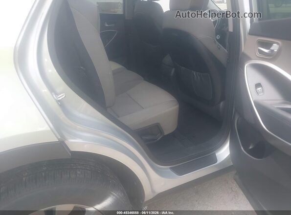 5XYZUDLB0GG325784 2016 HYUNDAI SANTA FE SPORT Silver Вид задніх сидінь