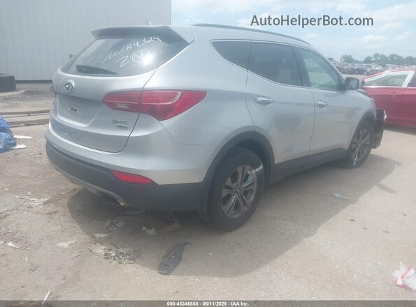 5XYZUDLB0GG325784 2016 HYUNDAI SANTA FE SPORT Silver Задня права чверть