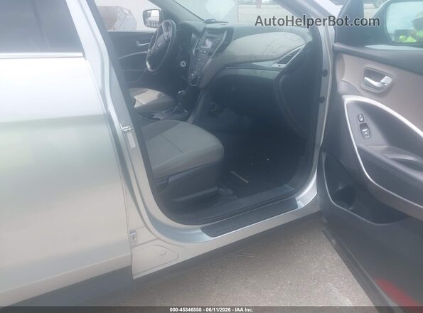 5XYZUDLB0GG325784 2016 HYUNDAI SANTA FE SPORT Silver Вид салону спереду