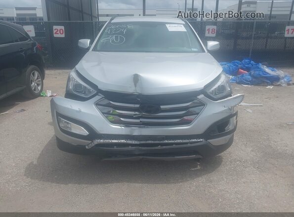 5XYZUDLB0GG325784 2016 HYUNDAI SANTA FE SPORT Silver Вид підкапотного простору