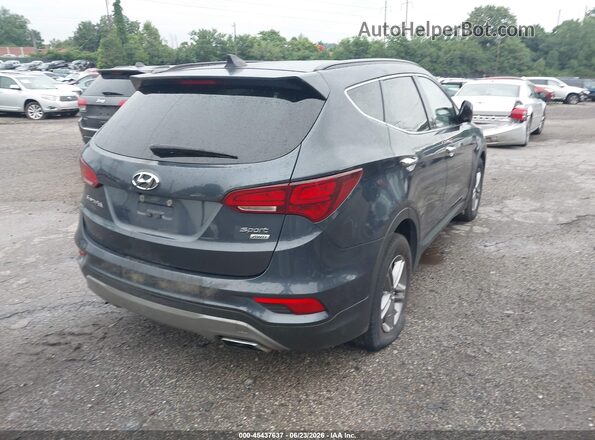 5XYZUDLB0HG390572 2017 HYUNDAI SANTA FE SPORT Blue Հետևի աջ