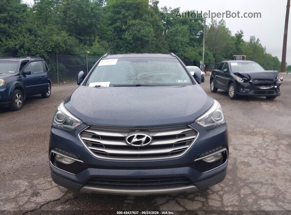 5XYZUDLB0HG390572 2017 HYUNDAI SANTA FE SPORT Blue Դիմացի տեսք