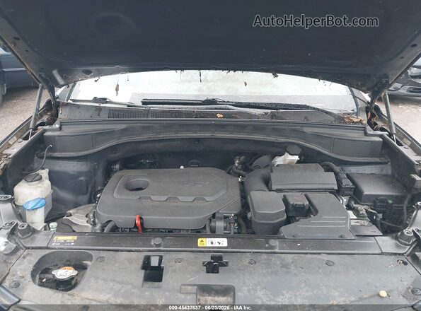 5XYZUDLB0HG390572 2017 HYUNDAI SANTA FE SPORT Blue Հետևի տեսք