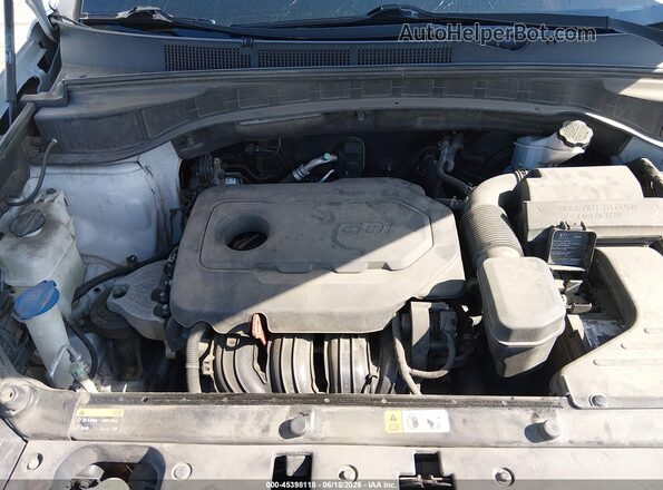 5XYZUDLB0HG490817 2017 HYUNDAI SANTA FE SPORT Silver Widok z tyłu