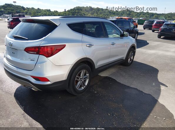 5XYZUDLB0HG490817 2017 HYUNDAI SANTA FE SPORT Silver Tył prawy