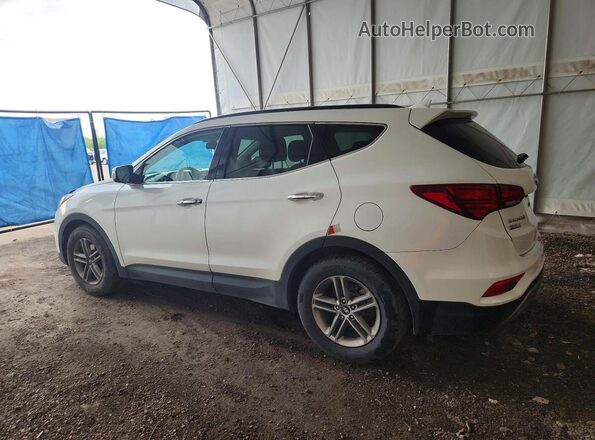5XYZUDLB0JG517018 2018 HYUNDAI SANTA White 