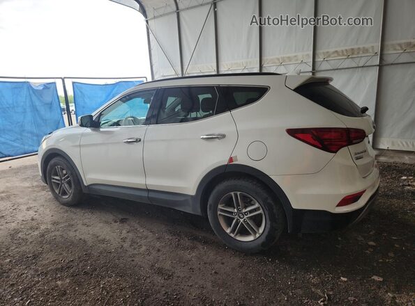 5XYZUDLB0JG517018 2018 HYUNDAI SANTA White 