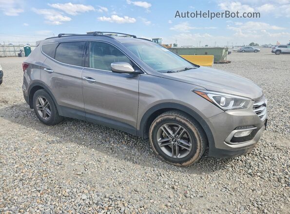 5XYZUDLB0JG541965 2018 HYUNDAI SANTA Silver Առջևի աջ