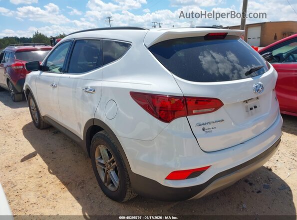 5XYZUDLB1HG388717 2017 HYUNDAI SANTA FE SPORT Белый Задняя левая четверть
