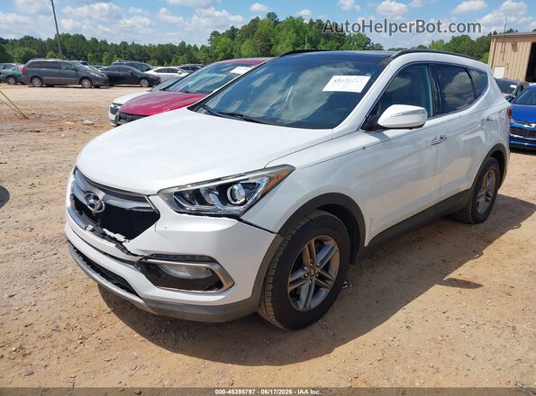 5XYZUDLB1HG388717 2017 HYUNDAI SANTA FE SPORT Белый Передняя левая четверть