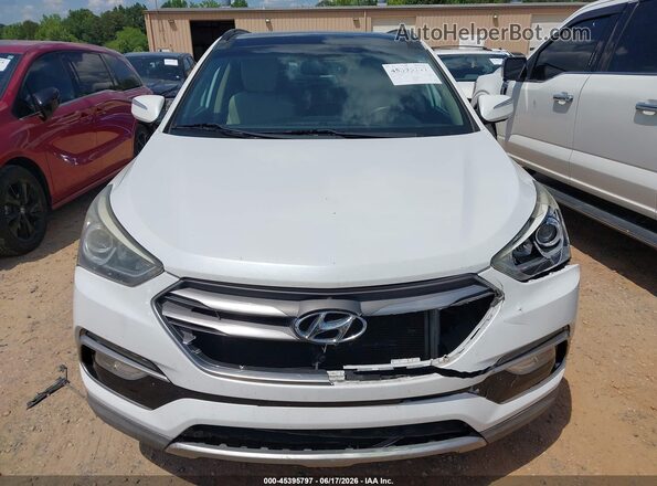 5XYZUDLB1HG388717 2017 HYUNDAI SANTA FE SPORT Белый Вид щитка приборов