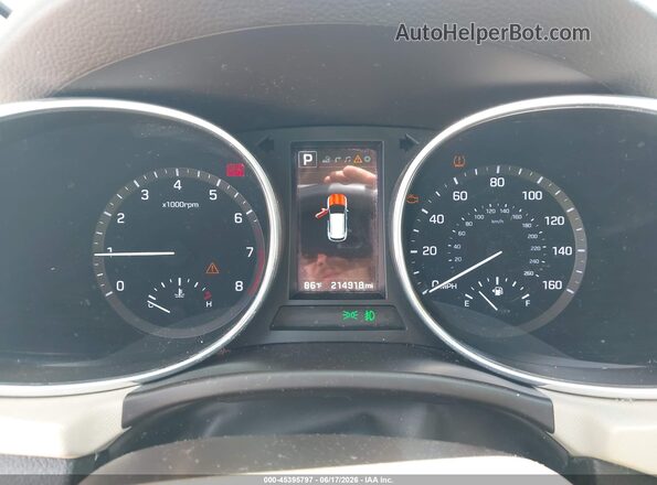 5XYZUDLB1HG388717 2017 HYUNDAI SANTA FE SPORT Белый Вид задних сидений