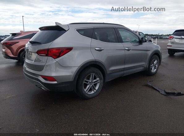 5XYZUDLB2HG445295 2017 HYUNDAI SANTA FE SPORT Gray უკანა მარჯვენა