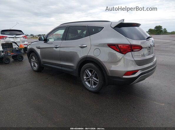 5XYZUDLB2HG445295 2017 HYUNDAI SANTA FE SPORT Gray უკანა მარცხენა