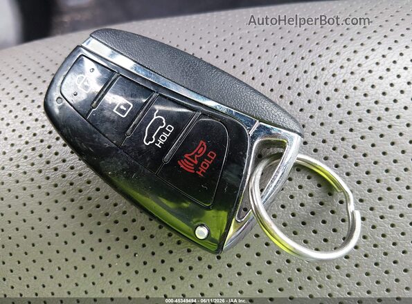 5XYZUDLB2HG445295 2017 HYUNDAI SANTA FE SPORT Gray წინა პანელის ხედი