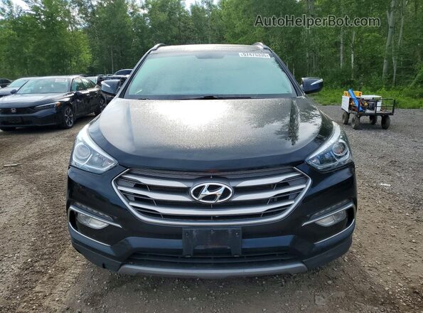 5XYZUDLB2HG450593 2017 HYUNDAI SANTA Black Вид спереду