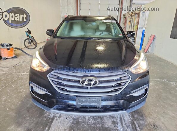 5XYZUDLB2HG485425 2017 HYUNDAI SANTA Black Vista frontal