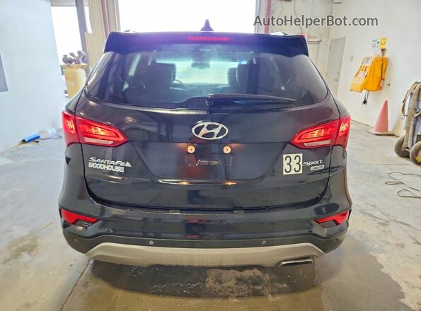 5XYZUDLB2HG485425 2017 HYUNDAI SANTA Black Vista trasera