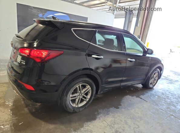 5XYZUDLB2HG485425 2017 HYUNDAI SANTA Black 