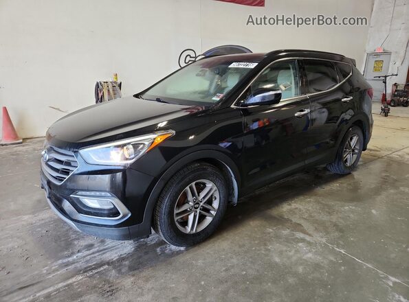 5XYZUDLB2HG485425 2017 HYUNDAI SANTA Black 