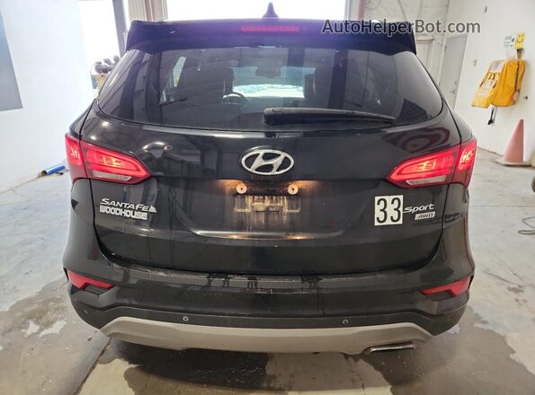 5XYZUDLB2HG485425 2017 HYUNDAI SANTA Black 