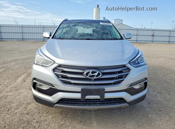 5XYZUDLB2HG486512 2017 HYUNDAI SANTA Silver Vista frontal
