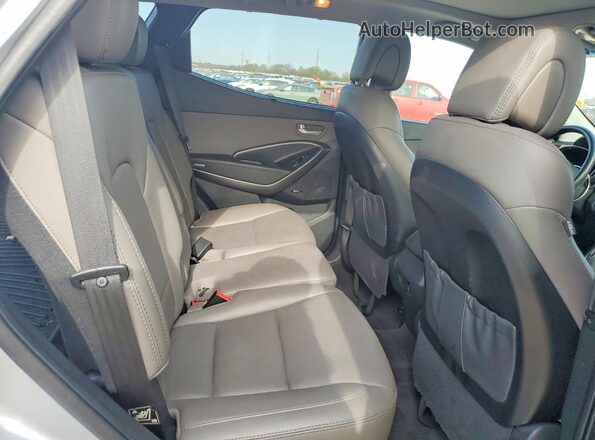 5XYZUDLB2HG486512 2017 HYUNDAI SANTA Silver Vista interior trasera