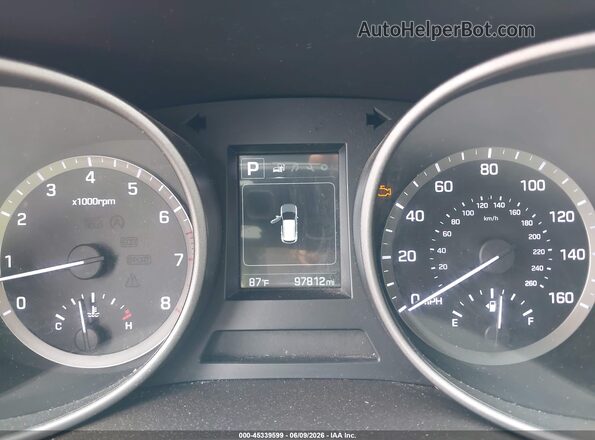5XYZUDLB3HG427680 2017 HYUNDAI SANTA FE SPORT Gray Widok tylnych siedzeń