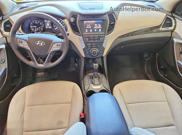 5XYZUDLB3HG494019 2017 HYUNDAI SANTA Red 