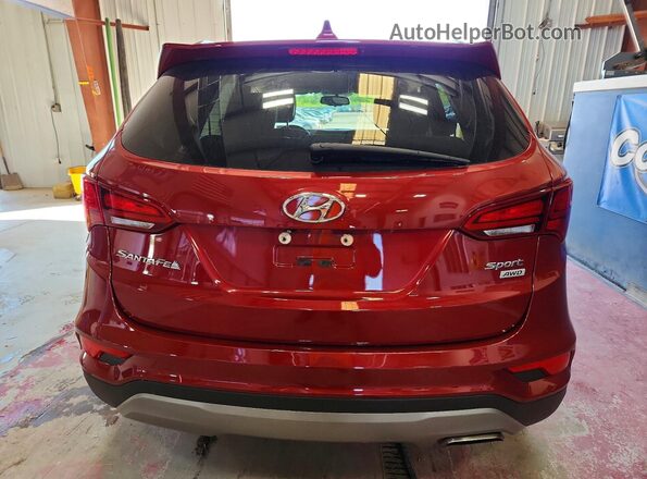 5XYZUDLB3HG494019 2017 HYUNDAI SANTA Red 