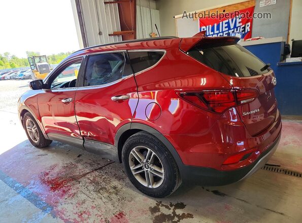 5XYZUDLB3HG494019 2017 HYUNDAI SANTA Red 