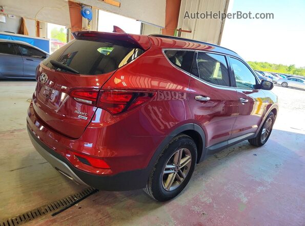 5XYZUDLB3HG494019 2017 HYUNDAI SANTA Red 