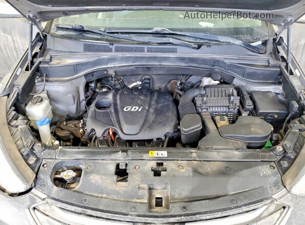 5XYZUDLB4GG321754 2016 HYUNDAI SANTA Gray 