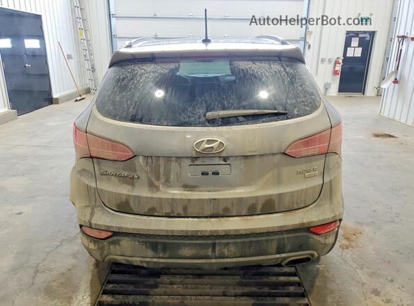 5XYZUDLB4GG321754 2016 HYUNDAI SANTA Gray 